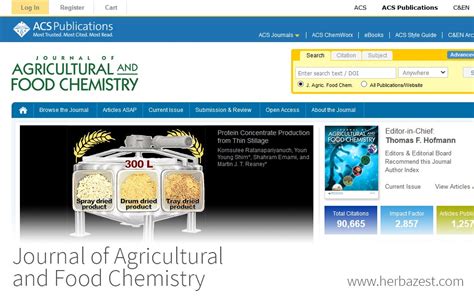 j. agric. food chem. impact factor|journal impact factors 2016.